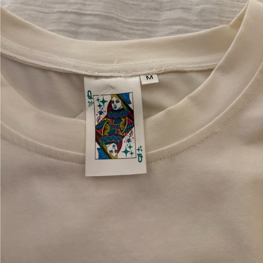 Queen of Sparkles Team Color Ruffle Tee - Picture 3 of 3